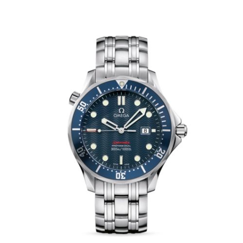 Omega Seamaster Diver 300M Quartz 41 Stainless Steel / Blue / Bracelet
